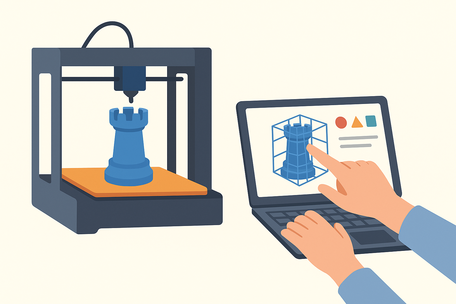 How to prepare a 3D model for printing (even if you're not an engineer)