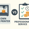 Owning a 3D printer vs. using a professional service: Pros and cons